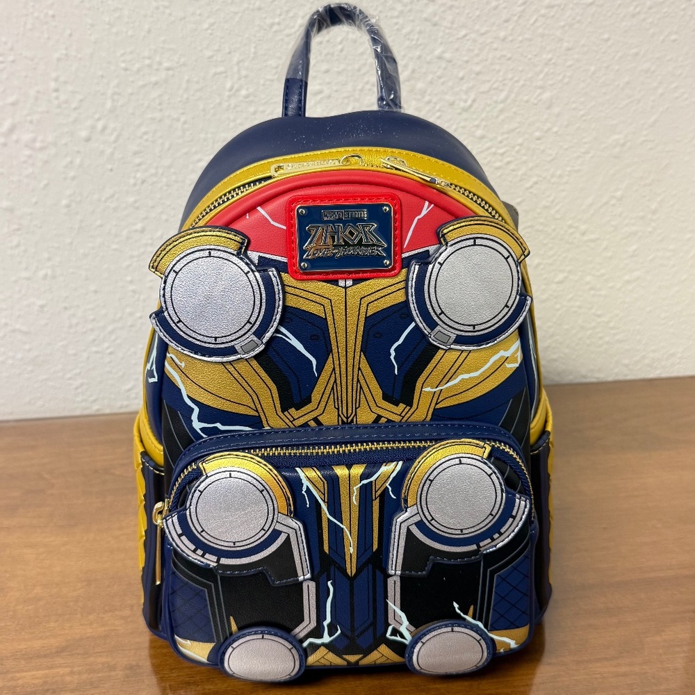 Thor: Love and Thunder Glow in the Dark Cosplay Mini Backpack.